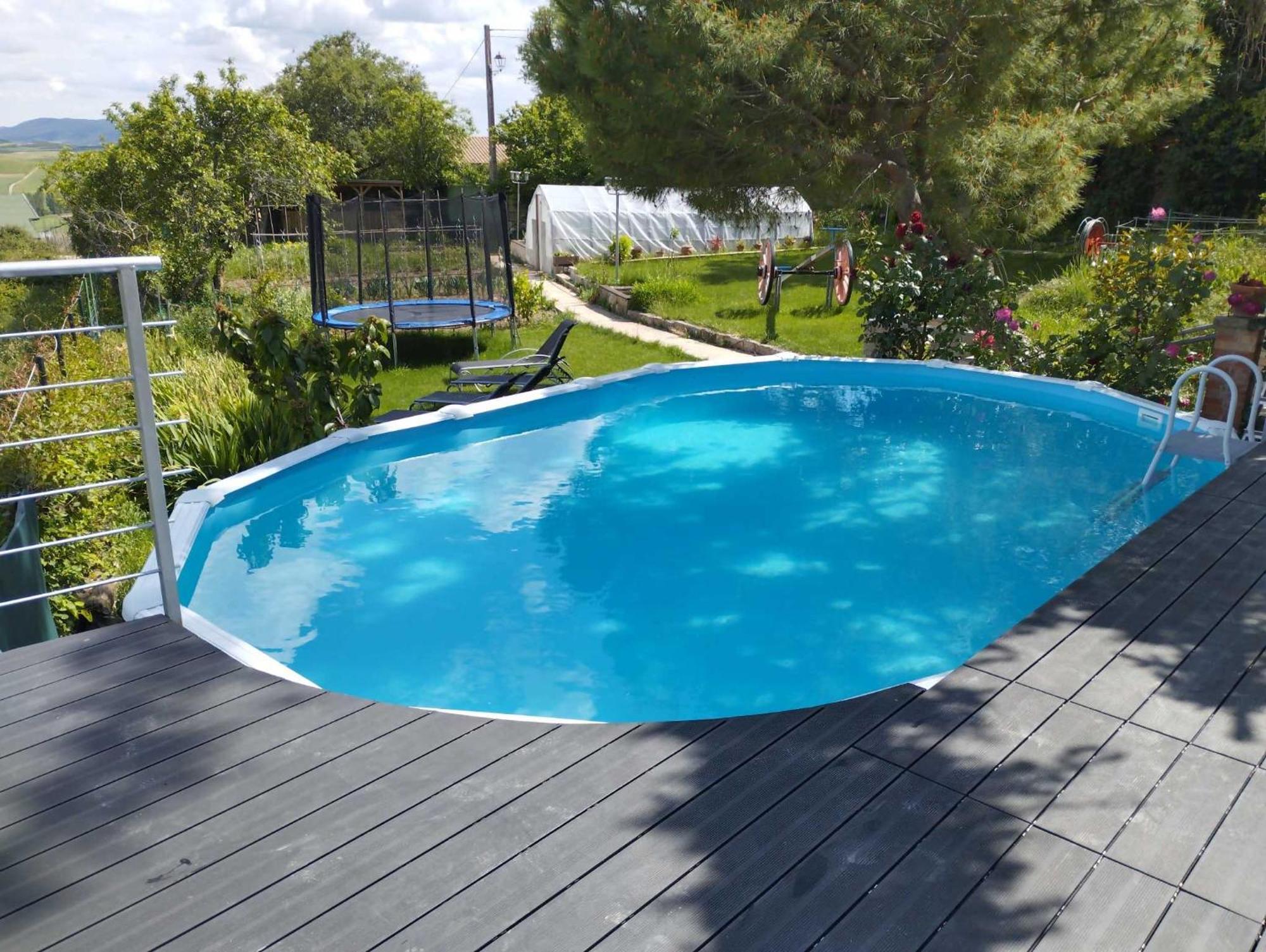 Casa Albaitar Con Piscina Y Sala De Juegos Azcona Zewnętrze zdjęcie